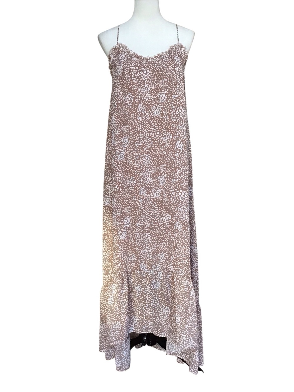 Flawless Ditzy Floral Boho Maxi Dress